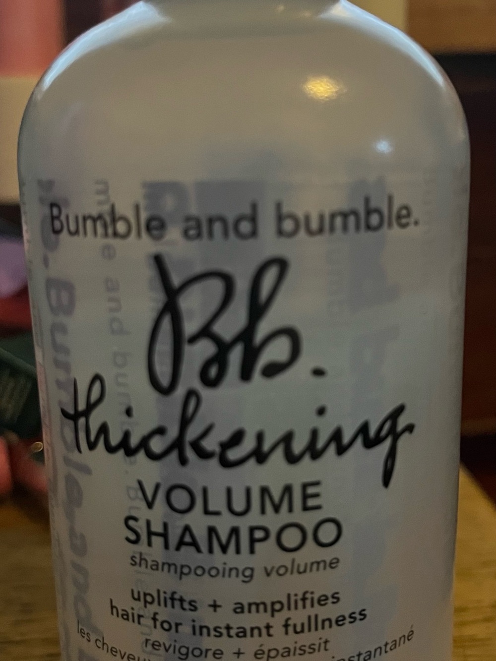 Bumble and bumble Thickening Volume Shampoo — White bottle
